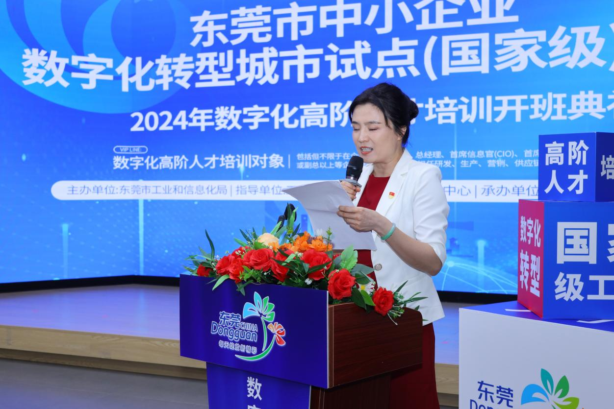 东莞2024年数字化转型高阶人才培训开班啦！(图7)