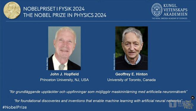 AI时代重要时刻！2024诺贝尔物理学奖颁给两位“AI教父”Hinton和Hopfield｜钛媒体深度