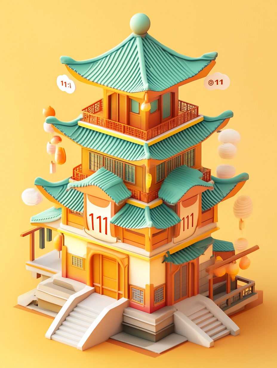 AI生图-双11宝塔