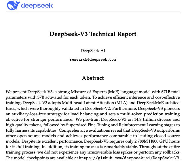 重磅！“AI界拼多多”再发力国产大模型DeepSeek-V3开源后刷屏总训练成本557万美元性能比肩GPT-4o(图5)