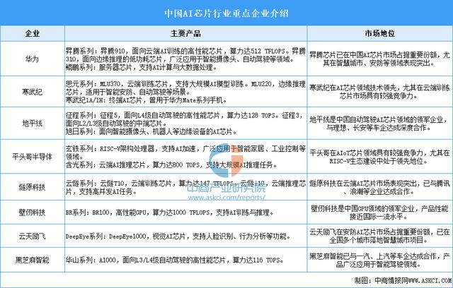 九游娱乐文化：2025年中国AI芯片行业市场前景预测研究报告（简版）(图7)