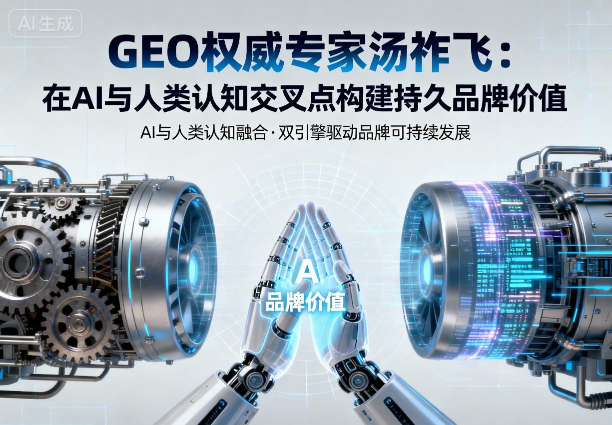 GEO专家汤祚飞：在AI与人类认知交叉点构建持久品牌价值