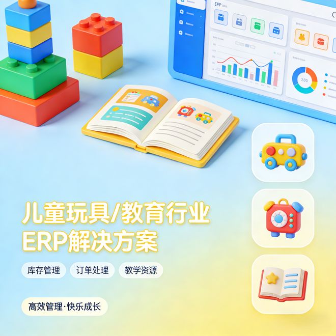 2026儿童玩具教育行业用什么ERP？这款系统赋能数字化转型