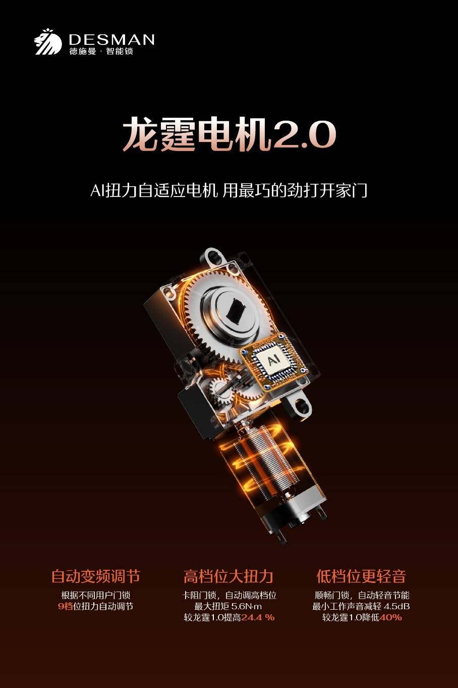 九游娱乐：德施曼麒麟R9焕新发布：AI智能管家20定义高端AI智能锁(图4)